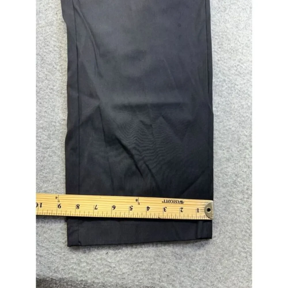 Banana Republic Stretch Pants‎ Men's 36R Black Wool Blend 36x30 Dress Work
